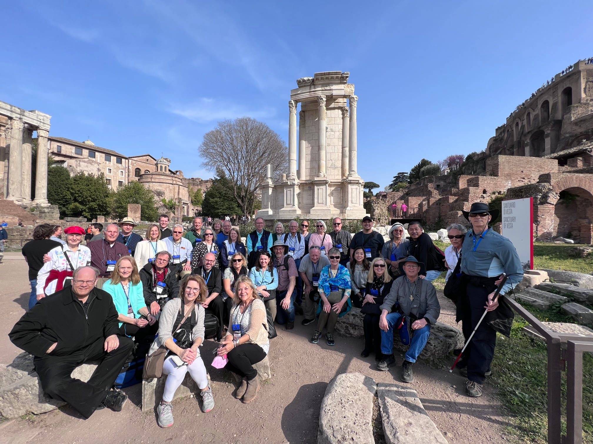 Group on Italy Pilgrimage