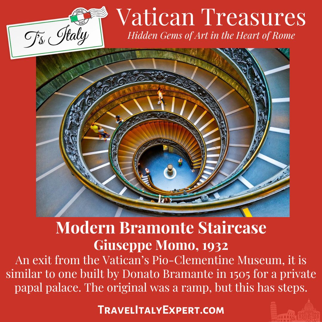 Vatican Treasure: Modern Bramonte Spiral Staircase