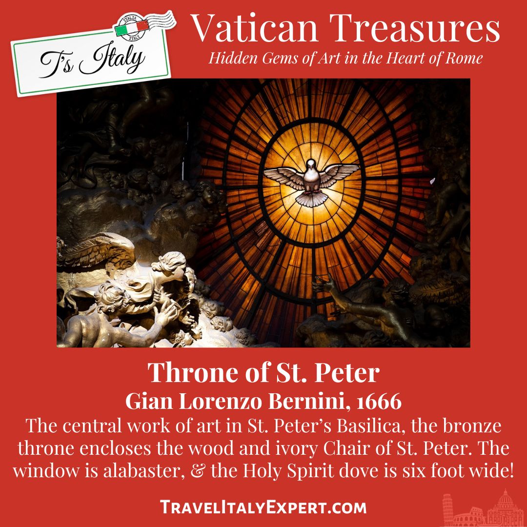 Information about the Throne of St. Peter in St. Peter's Basilica