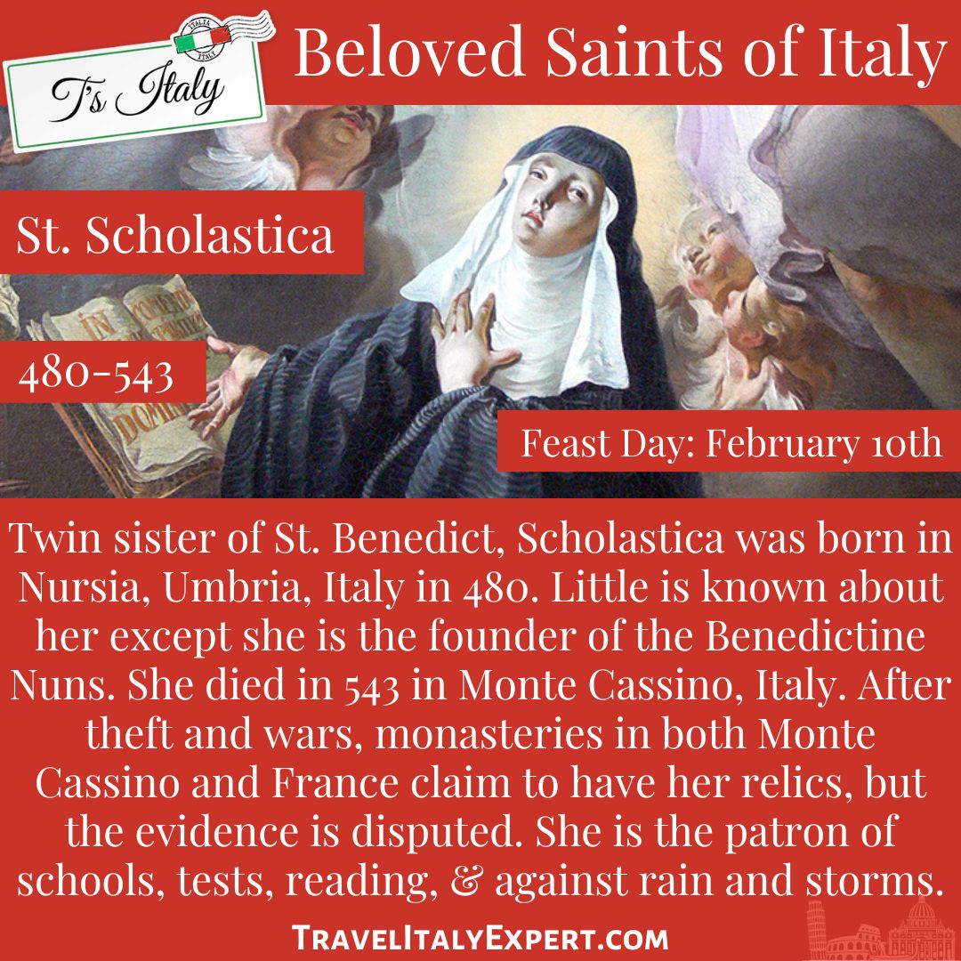 Info on St. Scholastica