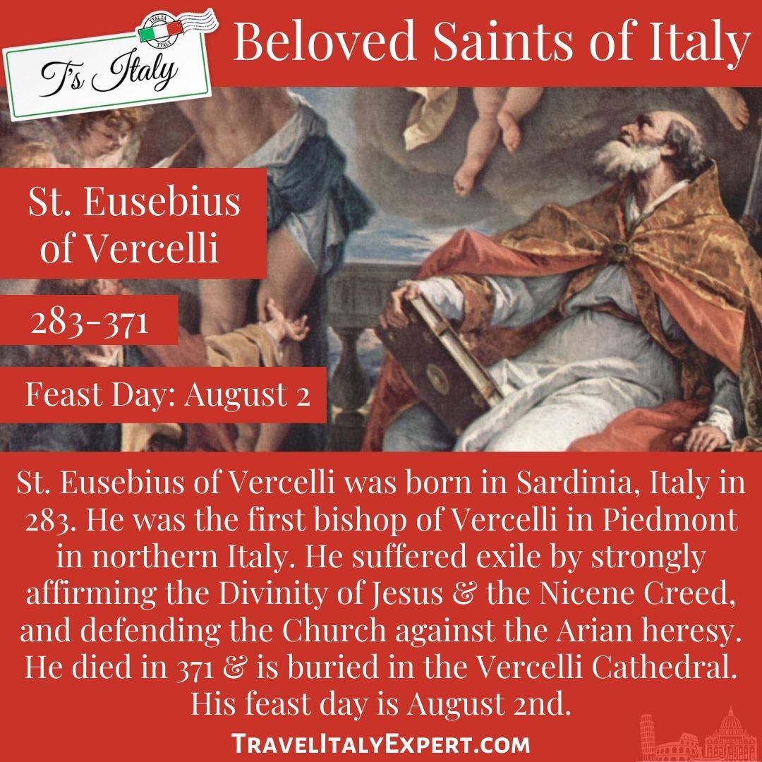 Facts about St. Eusebius of Vercelli.