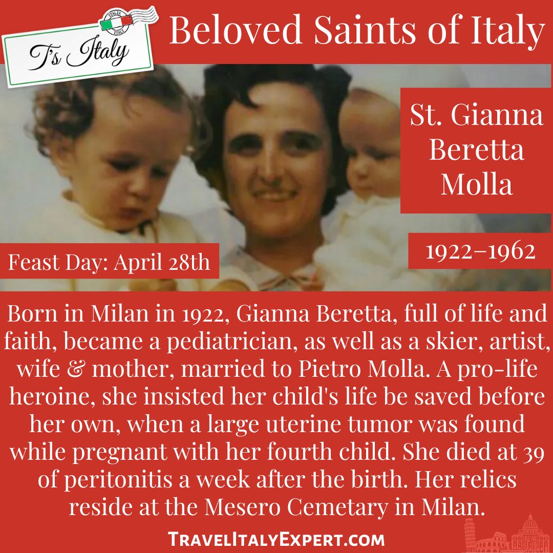 Info on Gianna Beretta Molla