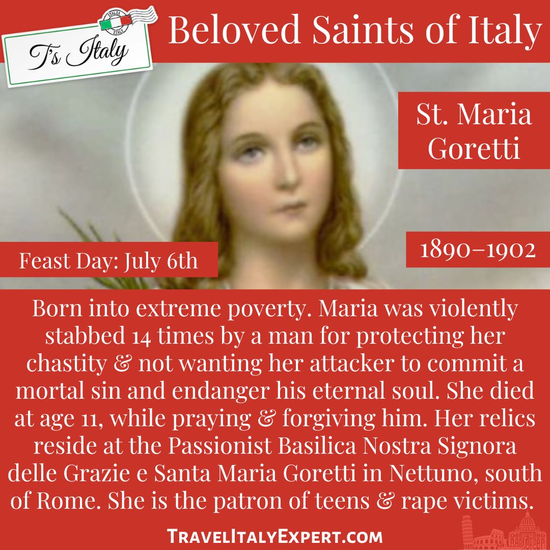 Info on St. Maria Goretti
