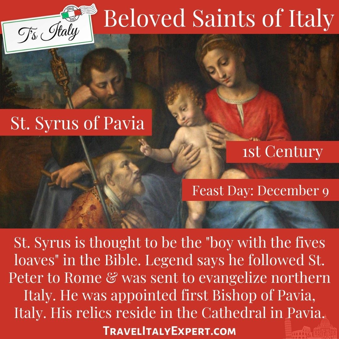 Info on St. Syrus of Pavia