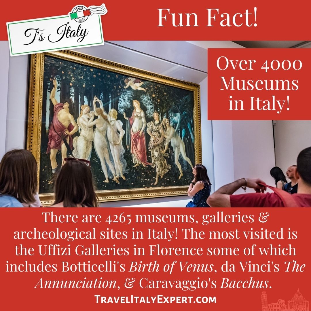 4000 museums in Italy