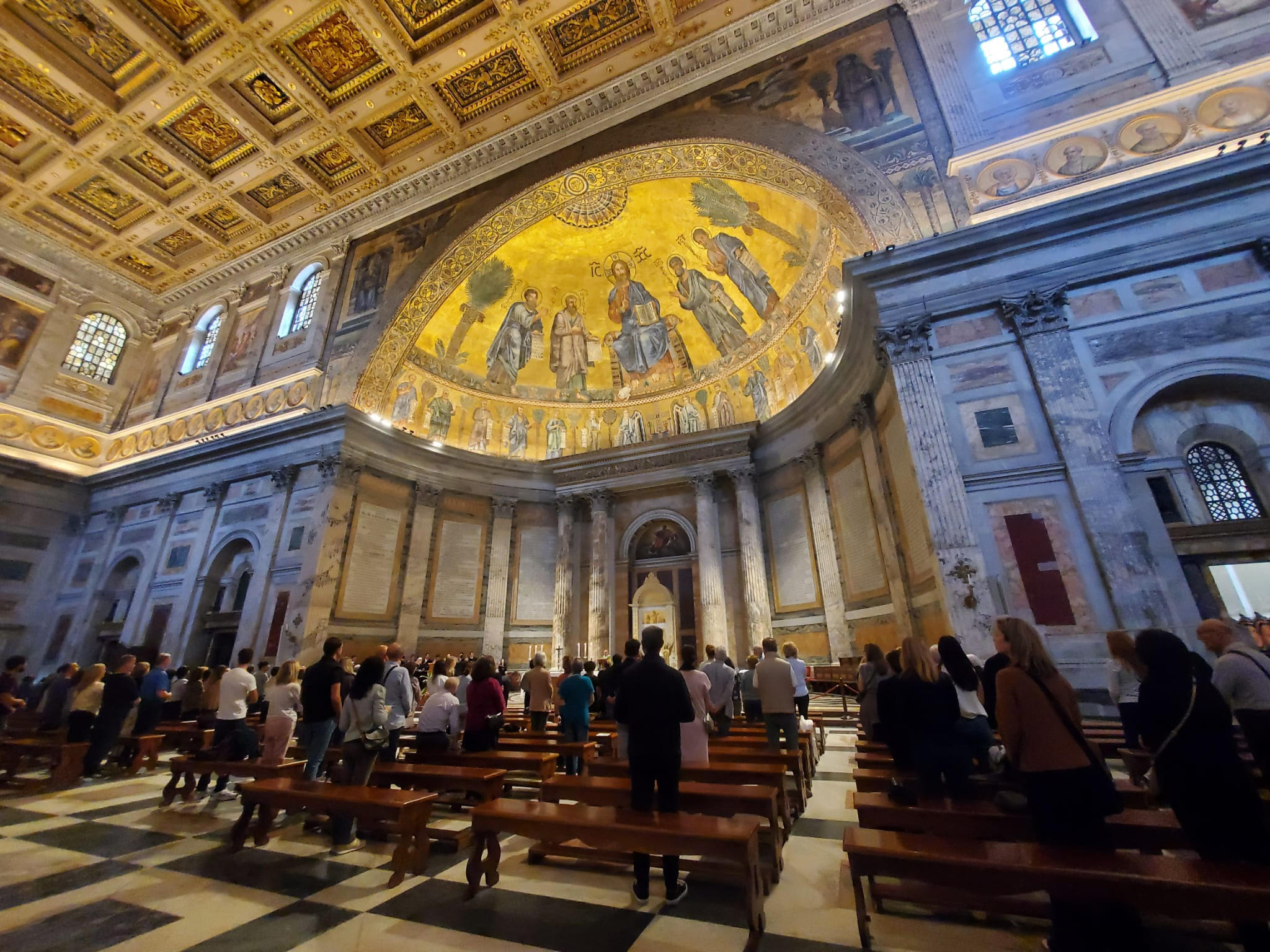 Inside St. Paul Outside of the Wall Church