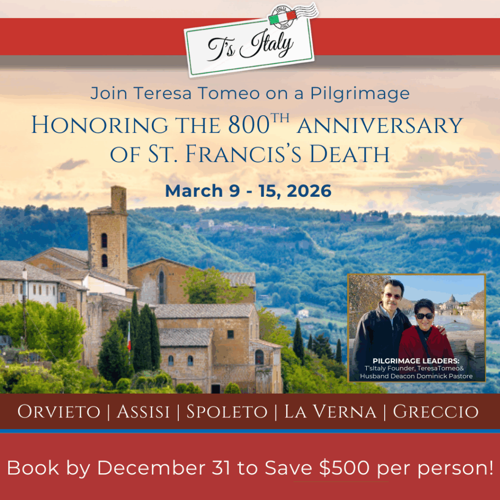 Announcing Pilgrimage Honoring the 800th Anniversary of St. Francis's Death