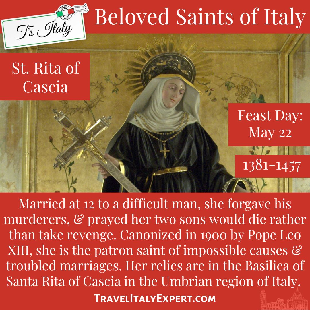 Info on St. Rita of Cascia