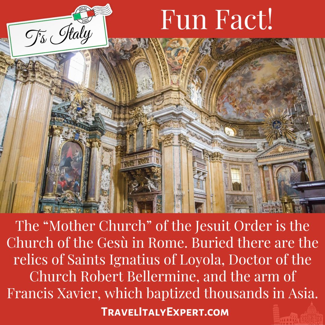 Fun Facts on Church of the Jesu in Rome